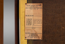 Load image into Gallery viewer, Set of Two (2) Minimalist Thonet Floating Walnut Chairs in the Original Yellow Vinyl, c. 1960s-ABT Modern