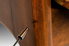 Load image into Gallery viewer, Set of Two (2) Model 109 Lounge Chairs by Ole Wanscher for John Stuart in Solid Walnut in Original Fabric, USA, c. 1956-ABT Modern