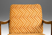 Load image into Gallery viewer, Set of Two (2) Model 109 Lounge Chairs by Ole Wanscher for John Stuart in Solid Walnut in Original Fabric, USA, c. 1956-ABT Modern