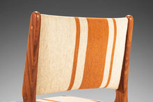 Load image into Gallery viewer, Set of Two (2) Model 89 Teak Side Chairs in Original Fabric by Erik Buch for Povl Dinesen, Denmark, c. 1960's-ABT Modern