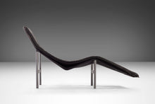 Load image into Gallery viewer, Set of Two (2) Modern "Skye" Leather Chaise Lounge Chairs by Tord Björklund, Sweden, c. 1970's-ABT Modern