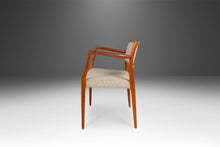 Load image into Gallery viewer, Set of Two (2) Moller Model 65 Arm Chairs by Niels Otto Møller for J.L. Møller Mobelfabrik, Denmark, c. 1960's-ABT Modern