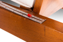 Load image into Gallery viewer, Set of Two (2) Oak Accent Chairs by Hickory Newly Upholstered in Knoll Ivory Boucle Fabric, USA, c. 1960's-ABT Modern