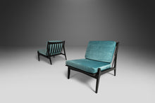 Load image into Gallery viewer, Set of Two (2) Rare Lounge Chairs by Ib Kofod Larsen for Selig, Denmark, c. 1950's-ABT Modern