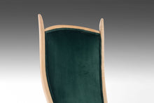 Load image into Gallery viewer, Set of Two (2) Restored Maxwell Royal American High Back Upholstered Chairs, USA, c. 1950's-ABT Modern