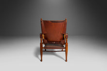 Load image into Gallery viewer, Set of Two (2) Safari Chairs by Wilhelm Kienzle for Wohnbedarf in Original Patinaed Leather, Switzerland, c. 1950's-ABT Modern