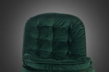 Load image into Gallery viewer, Set of Two (2) Scoop Lounge Chairs Attributed to Adrian Pearsall in Rich Tufted Green Velvet, c. 1960s-ABT Modern