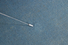 Load image into Gallery viewer, Set of Two (2) Side Chairs in Teak & Original Blue Knit Fabric by Skaraborgs Mobelindustri, Sweden, c. 1960's-ABT Modern