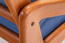 Load image into Gallery viewer, Set of Two (2) Solid Teak Danish Modern Lounge Chairs, c. 1980's-ABT Modern