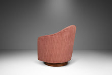 Load image into Gallery viewer, Set of Two ( 2 ) Swivel Tub Chairs by Adrian Pearsall for Craft Associates in Original Pink Upholstery, USA, c. 1960s-ABT Modern