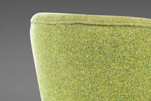 Load image into Gallery viewer, Set of Two ( 2 ) Swiveling Barrel Chairs in Original Green Tweed Attributed to Milo Baughman, USA, c. 1970's-ABT Modern