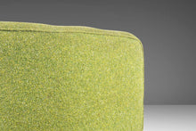 Load image into Gallery viewer, Set of Two ( 2 ) Swiveling Barrel Chairs in Original Green Tweed Attributed to Milo Baughman, USA, c. 1970's-ABT Modern