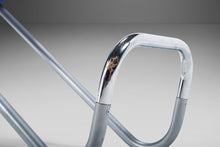 Load image into Gallery viewer, Set of Two (2) "Take a Line for a Walk" Lounge Chairs w/ Footrests in Blue Fabric by Alfredo Häberli for Moroso, Italy, c. 2000's-ABT Modern