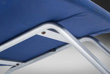 Load image into Gallery viewer, Set of Two (2) "Take a Line for a Walk" Lounge Chairs w/ Footrests in Blue Fabric by Alfredo Häberli for Moroso, Italy, c. 2000's-ABT Modern