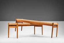 Load image into Gallery viewer, Set of Two (2) Teak Benches by Niels Moller for J.L. Mollers Mobelfabrik with Paper Cord Seats, c. 1960s-ABT Modern