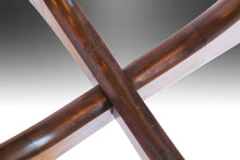 Load image into Gallery viewer, Set of Two (2) Walnut End Tables Attributed to Adrian Pearsall w/ Glass Tops, USA, c. 1960's-ABT Modern