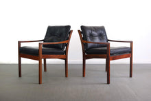 Load image into Gallery viewer, Set of Two Model 806 Fredrik Kayser for Vatne Lounge Chairs in Rosewood, Denmark-ABT Modern