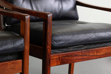 Load image into Gallery viewer, Set of Two Model 806 Fredrik Kayser for Vatne Lounge Chairs in Rosewood, Denmark-ABT Modern