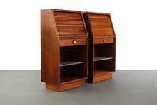 Load image into Gallery viewer, Set of Two Night Stands by Declaration for Drexel in Rich Walnut-ABT Modern