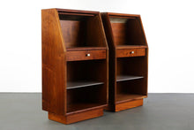 Load image into Gallery viewer, Set of Two Night Stands by Declaration for Drexel in Rich Walnut-ABT Modern