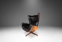 Load image into Gallery viewer, Set of Two Rare George Mulhauser for Plycraft Mr. Chair Wingback Lounge Chairs with Matching Ottomans, USA, c. 1960s-ABT Modern