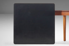 Load image into Gallery viewer, Set of Two (w) Kipp Stewart & Stewart MacDougall for Drexel Declaration Walnut Side Tables w/ Black Laminate Tops, 1950s-ABT Modern