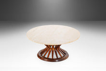 Load image into Gallery viewer, Sheaf of Wheat Marble Top Cocktail / Coffee Table by Edward Wormley for Dunbar, USA, c. 1960's-ABT Modern