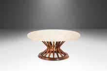 Load image into Gallery viewer, Sheaf of Wheat Marble Top Cocktail / Coffee Table by Edward Wormley for Dunbar, USA, c. 1960's-ABT Modern