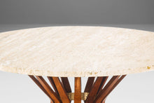 Load image into Gallery viewer, Sheaf of Wheat Marble Top Cocktail / Coffee Table by Edward Wormley for Dunbar, USA, c. 1960's-ABT Modern