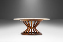 Load image into Gallery viewer, Sheaf of Wheat Marble Top Cocktail / Coffee Table by Edward Wormley for Dunbar, USA, c. 1960's-ABT Modern