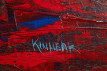 Load image into Gallery viewer, Signed Abstract Expressionist Oil Painting by John Kinnear, Canada, c. 1970-ABT Modern
