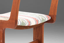 Load image into Gallery viewer, Single Danish Modern Accent / Side Chair in Teak in Vintage Southwestern Print by Gangso Mobler, Denmark, c. 1970's-ABT Modern