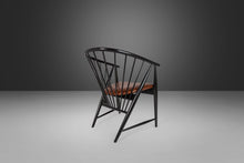 Load image into Gallery viewer, Single Ebonized Spindle Back Sun Feather Chair by Sonna Rosen, Sweden-ABT Modern