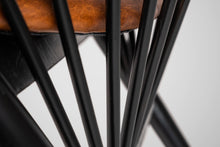 Load image into Gallery viewer, Single Ebonized Spindle Back Sun Feather Chair by Sonna Rosen, Sweden-ABT Modern