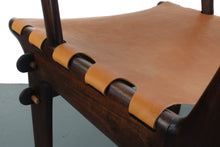Load image into Gallery viewer, Single Lounge Chair by Angel Pazmino, 1960s Mid-Century Modern Rosewood and Leather-ABT Modern