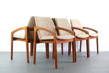 Load image into Gallery viewer, Six Teak Danish Modern Dining Chairs by Kai Kristiansen, produced by KS Mobler-ABT Modern