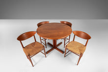 Load image into Gallery viewer, Small Round / Kitchenette Dining Table by Tarm Stole-Og Moblefabrik in Solid Teak, Denmark-ABT Modern