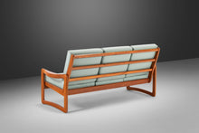 Load image into Gallery viewer, Solid Teak Danish Modern 3- Seater Sofa by Sun Cabinet, c. 1980's-ABT Modern