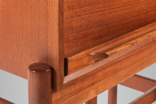 Load image into Gallery viewer, Sophisticated Secretary Desk in Teak by Arne Wahl Iversen for Vinde Mobelfabrik, Denmark, c. 1960's-ABT Modern