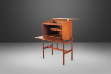 Load image into Gallery viewer, Sophisticated Secretary Desk in Teak by Arne Wahl Iversen for Vinde Mobelfabrik, Denmark, c. 1960's-ABT Modern