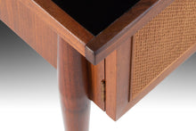 Load image into Gallery viewer, Square End Table / Coffee Table in Cane and Walnut by Jack Cartwright for Founders, USA, c. 1960's-ABT Modern