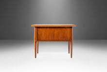 Load image into Gallery viewer, Square End Table / Coffee Table in Cane and Walnut by Jack Cartwright for Founders, USA, c. 1960's-ABT Modern