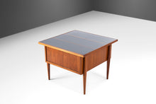 Load image into Gallery viewer, Square End Table / Coffee Table in Cane and Walnut by Jack Cartwright for Founders, USA, c. 1960's-ABT Modern