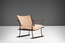 Load image into Gallery viewer, Stokke Lounge Chair by Jens H. Quistgaard for Nissen Langaa Restored in Suede Leather on a Rosewood Frame, Denmark-ABT Modern