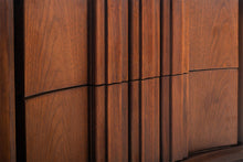 Load image into Gallery viewer, Strata Two-Drawer Walnut End Table by Unagusta After Edmond Spence, USA, c. 1960's-ABT Modern