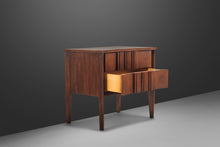 Load image into Gallery viewer, Strata Two-Drawer Walnut End Table by Unagusta After Edmond Spence, USA, c. 1960's-ABT Modern