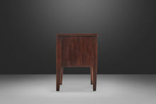 Load image into Gallery viewer, Strata Two-Drawer Walnut End Table by Unagusta After Edmond Spence, USA, c. 1960's-ABT Modern