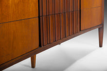 Load image into Gallery viewer, Strata Unagusta Contoured 9 Drawer Dresser / Credenza / TV Console, USA, c. 1960's-ABT Modern
