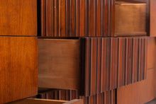 Load image into Gallery viewer, Strata Unagusta Contoured 9 Drawer Dresser / Credenza / TV Console, USA, c. 1960's-ABT Modern