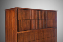 Load image into Gallery viewer, Strata Unagusta Contoured Tall Boy Five Drawer Dresser, c. 1960s-ABT Modern
